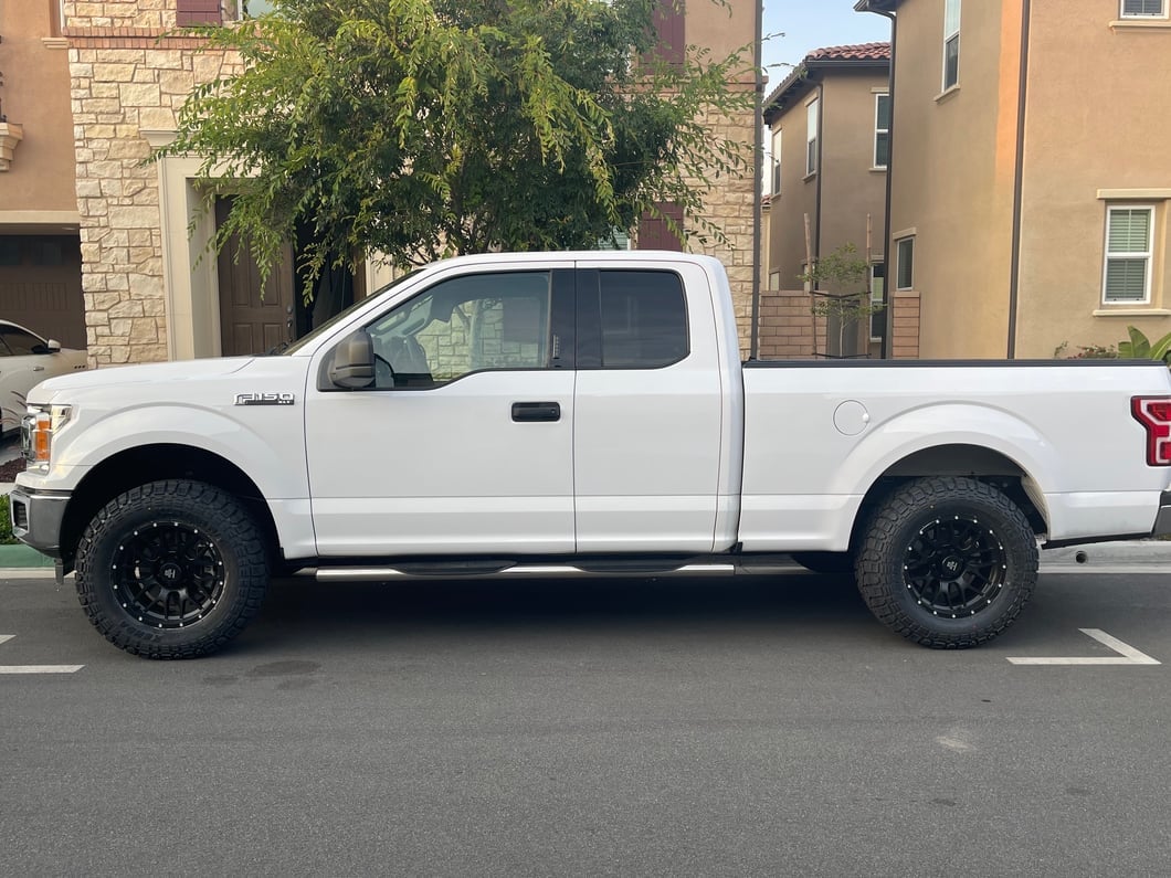 Mammoth Beadlock Mesh Matte Black 6-Lug Wheel; 18x9; -6mm Offset (15-20 F-150)