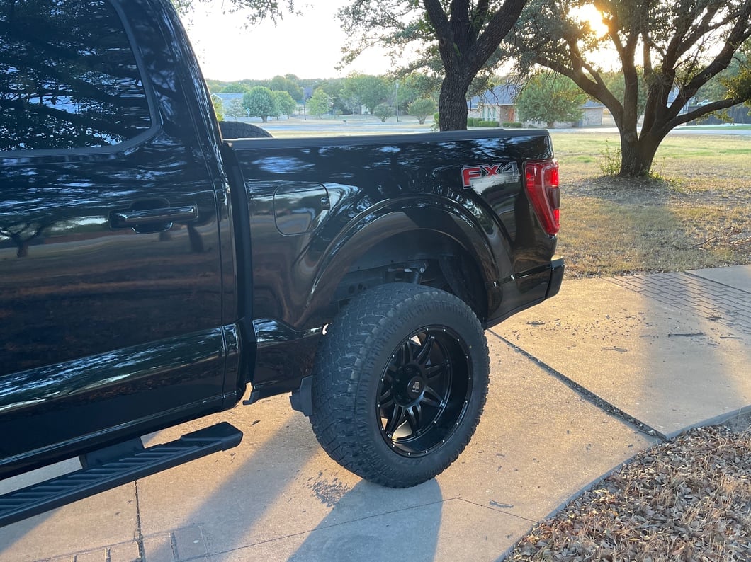 Mammoth Approach Matte Black 6-Lug Wheel; 20x10; -24mm Offset (21-25 F-150)