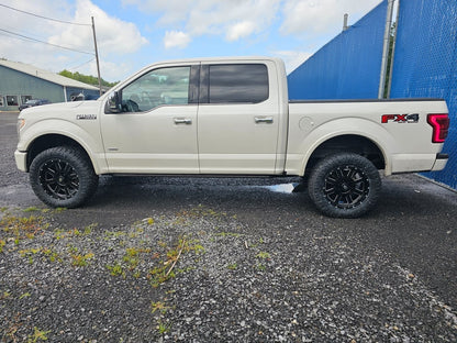 Mammoth Horde Beadlock Gloss Black Machined 6-Lug Wheel; 20x9; 0mm Offset (15-20 F-150)