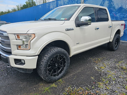Mammoth Horde Beadlock Gloss Black Machined 6-Lug Wheel; 20x9; 0mm Offset (15-20 F-150)