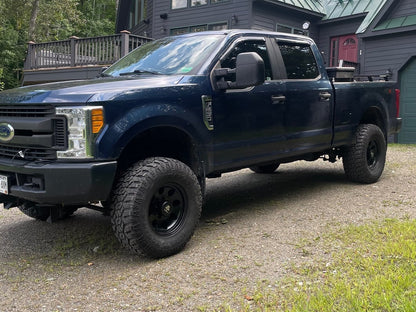 Mammoth HD 8 Aluminum Matte Black 8-Lug Wheel; 17x9; -6mm Offset (17-22 F-250 Super Duty)