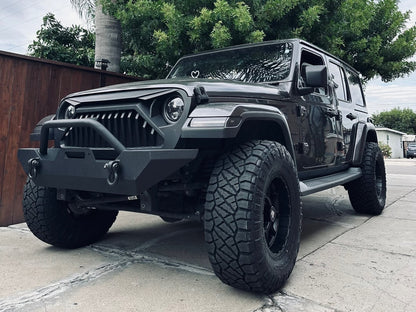 Mammoth 10 Hole Matte Black Wheel; 17x9; -6mm Offset (18-25 Jeep Wrangler JL)