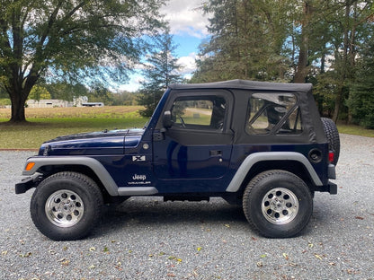 Mammoth 8 Aluminum Polished Wheel; 15x8; -19mm Offset (97-06 Jeep Wrangler TJ)