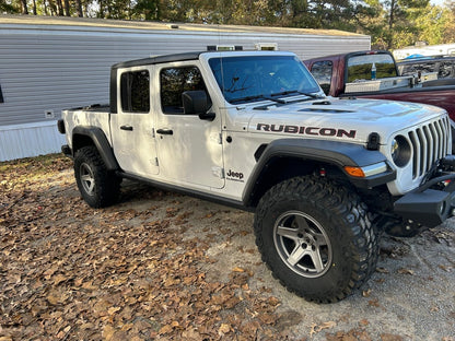 Mammoth Boulder Charcoal Wheel; 17x9; -6mm Offset (20-25 Jeep Gladiator JT)