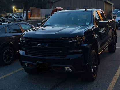 Mammoth Krawler Satin Black 6-Lug Wheel; 17x9; -12mm Offset (19-25 Silverado 1500)