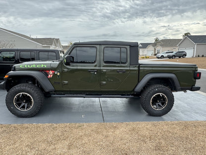 Mammoth Type 88 Black Wheel; 17x9; -6mm Offset (20-25 Jeep Gladiator JT)