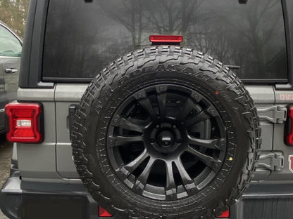 Mammoth Madness Matte Black Wheel; 18x9; -6mm Offset (18-25 Jeep Wrangler JL)