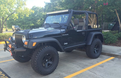 Mammoth Boulder Black Wheel; 16x8; 0mm Offset (97-06 Jeep Wrangler TJ)
