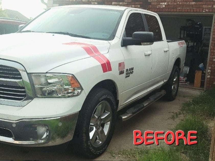 Mammoth 3-Inch Front / 2-Inch Rear Leveling Kit (09-25 4WD RAM 1500 w/o Air Ride, Excluding Rebel, RHO & TRX)