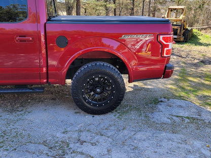 Mammoth Beadlock Mesh Matte Black 6-Lug Wheel; 18x9; -12mm Offset (15-20 F-150)