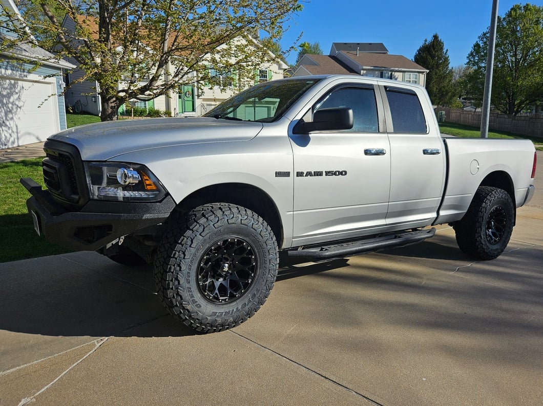 Mammoth Vex Satin Black Machined 5-Lug Wheel; 17x9; -6mm Offset (09-18 RAM 1500)