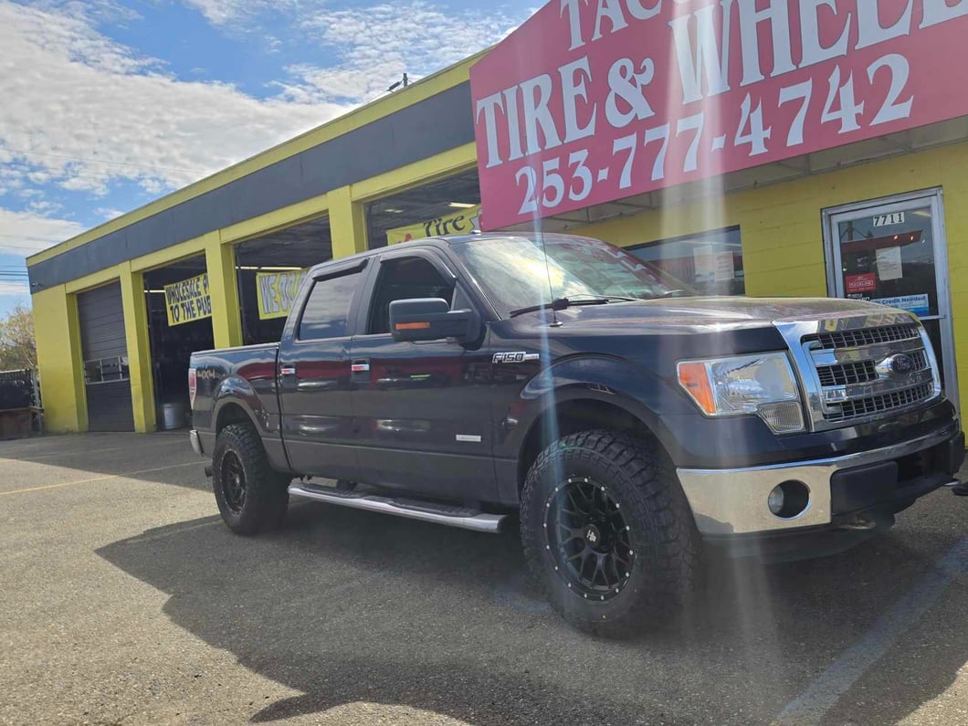 Mammoth Beadlock Mesh Matte Black 6-Lug Wheel; 18x9; -6mm Offset (09-14 F-150)