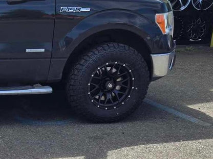 Mammoth Beadlock Mesh Matte Black 6-Lug Wheel; 18x9; -6mm Offset (09-14 F-150)