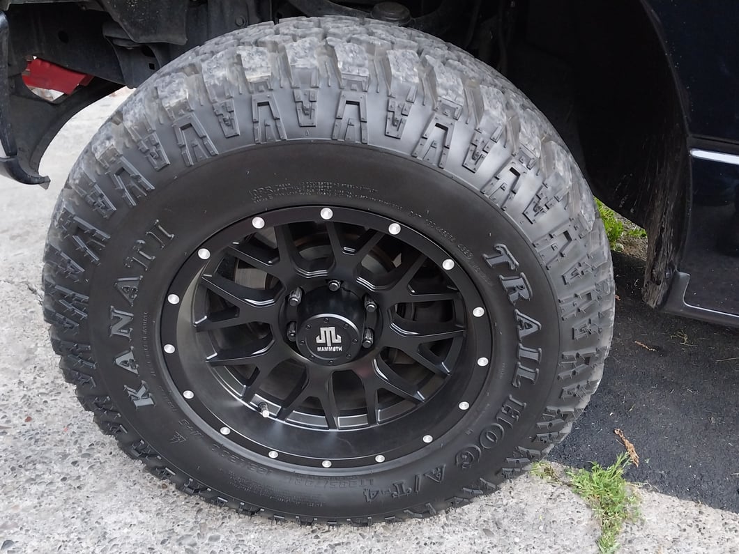 Mammoth Beadlock Mesh Matte Black 6-Lug Wheel; 17x9; -12mm Offset (04-08 F-150)