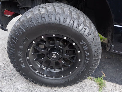Mammoth Beadlock Mesh Matte Black 6-Lug Wheel; 17x9; -12mm Offset (04-08 F-150)