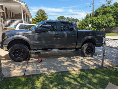 Mammoth Beadlock Mesh Matte Black Machined 6-Lug Wheel; 18x9; -12mm Offset (09-14 F-150)
