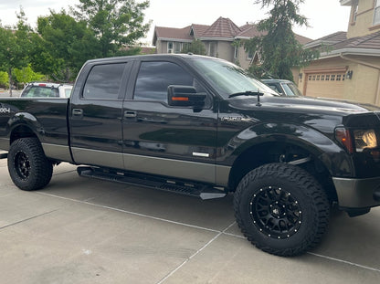 Mammoth Beadlock Mesh Matte Black 6-Lug Wheel; 17x9; -12mm Offset (09-14 F-150)