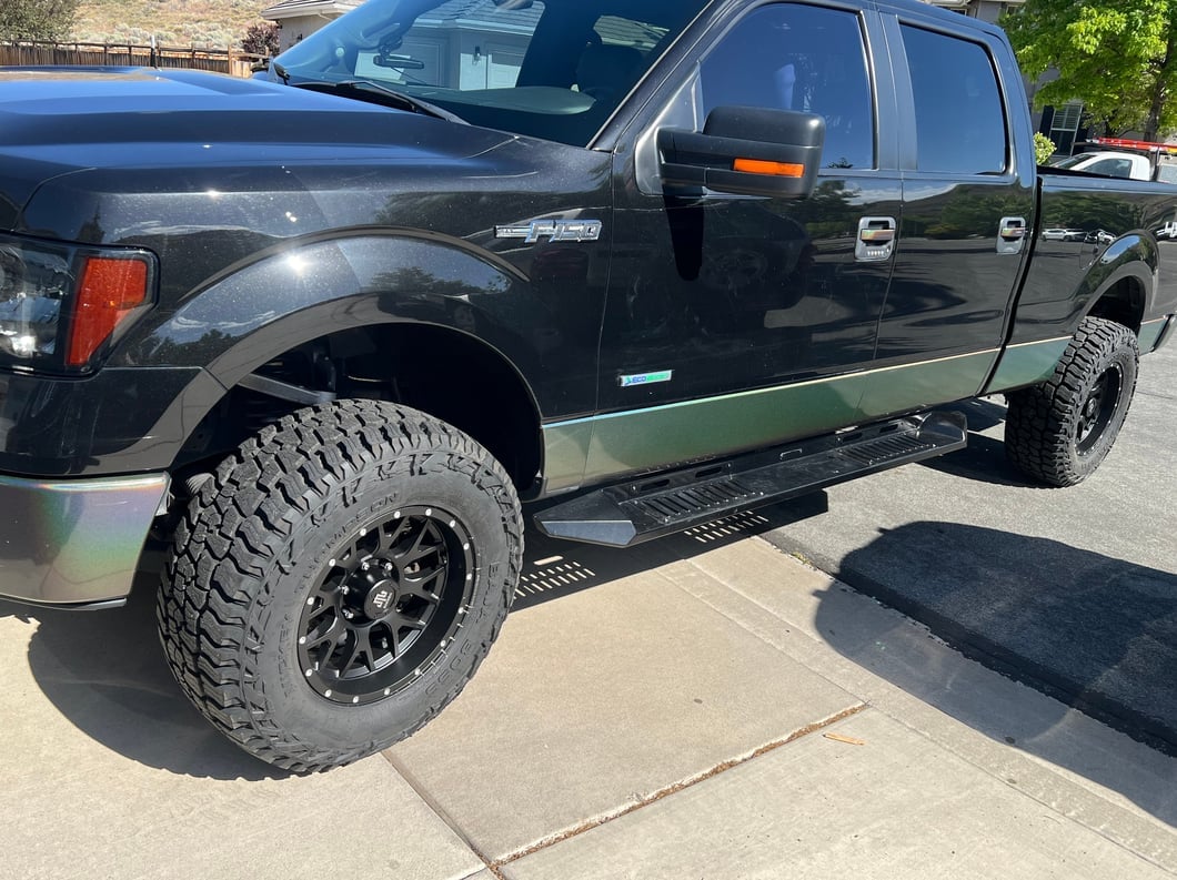 Mammoth Beadlock Mesh Matte Black 6-Lug Wheel; 17x9; -12mm Offset (09-14 F-150)