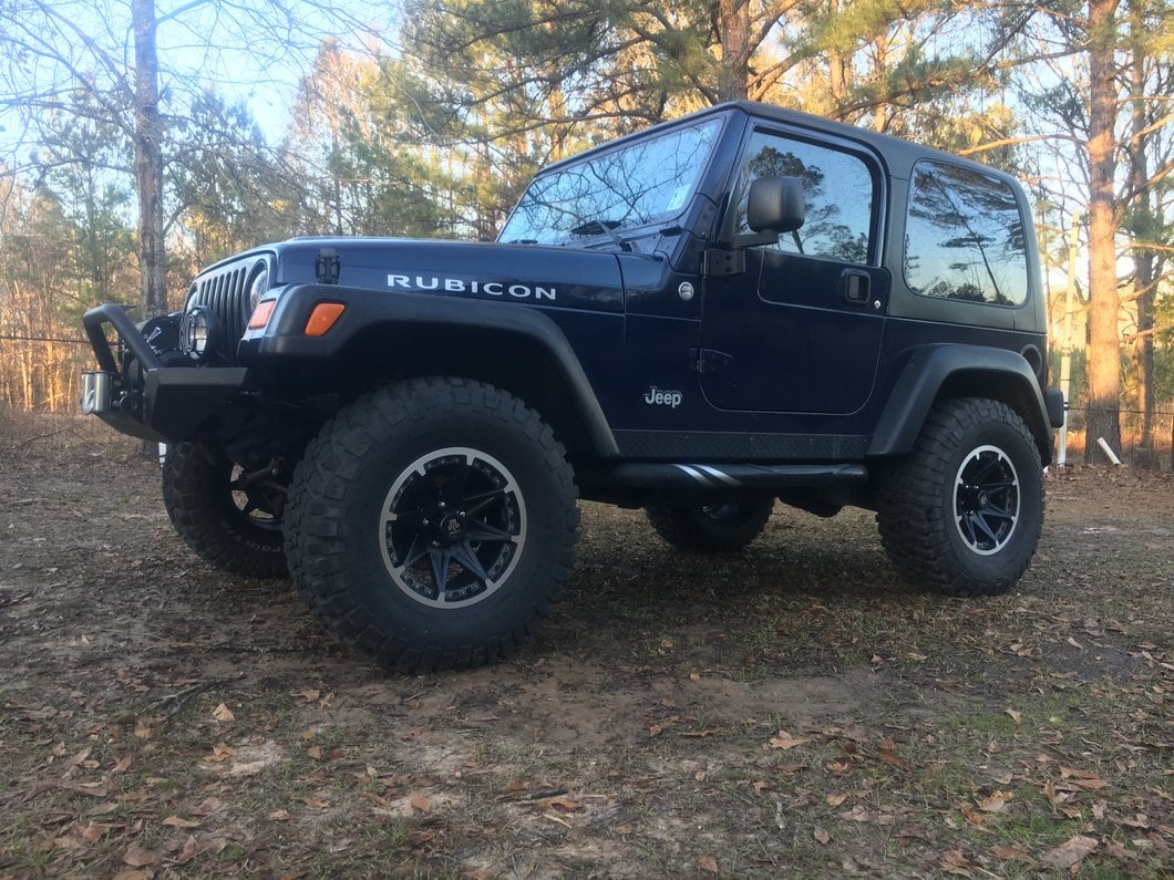 Mammoth Type 88 Black Wheel; 16x8; 0mm Offset (97-06 Jeep Wrangler TJ)