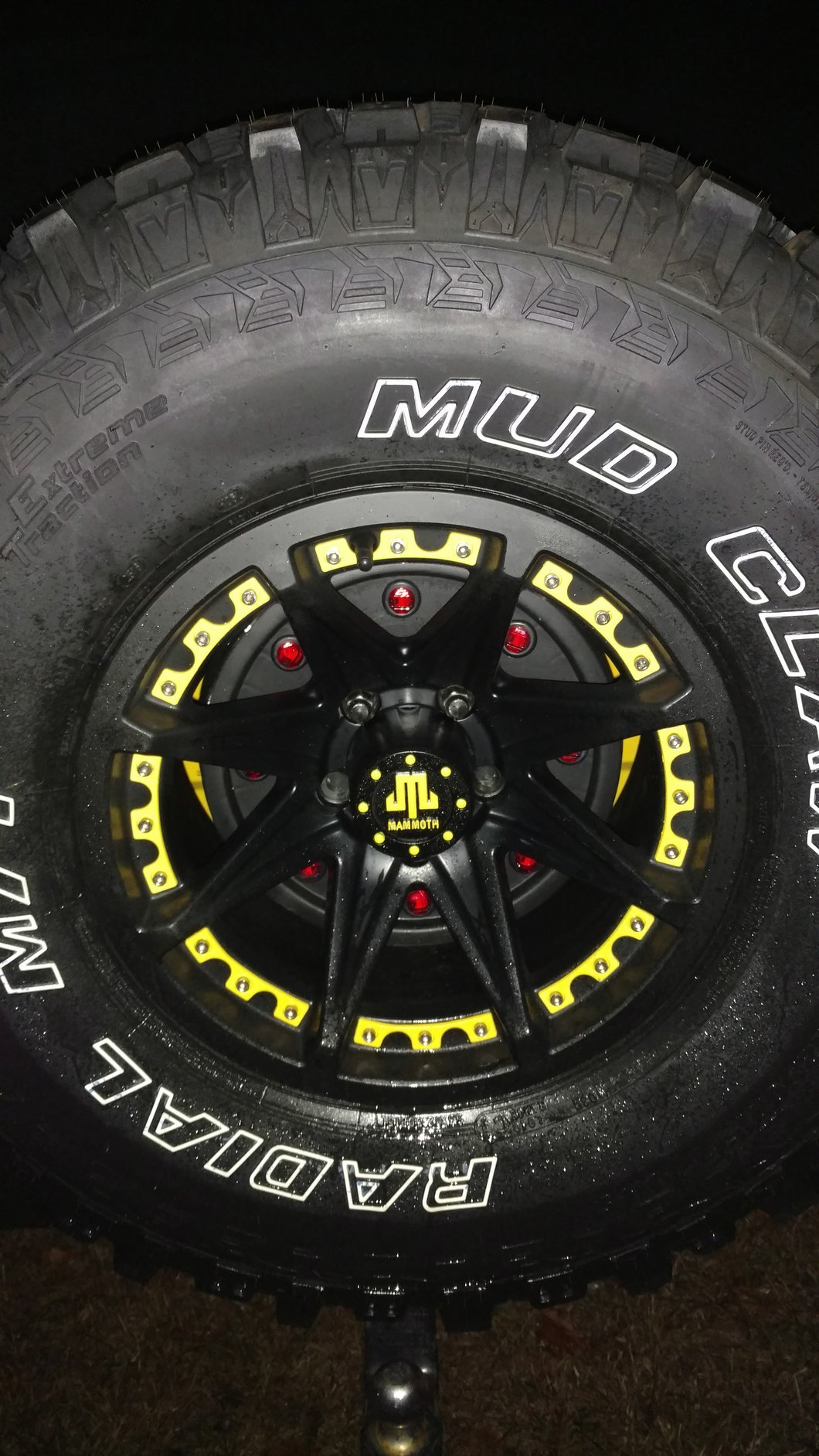 Mammoth Type 88 Black Wheel; 15x8; -19mm Offset (97-06 Jeep Wrangler TJ)