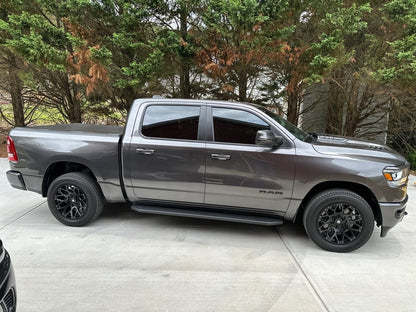 Mammoth Vex Satin Black Machined 6-Lug Wheel; 20x9; -6mm Offset (19-25 RAM 1500)