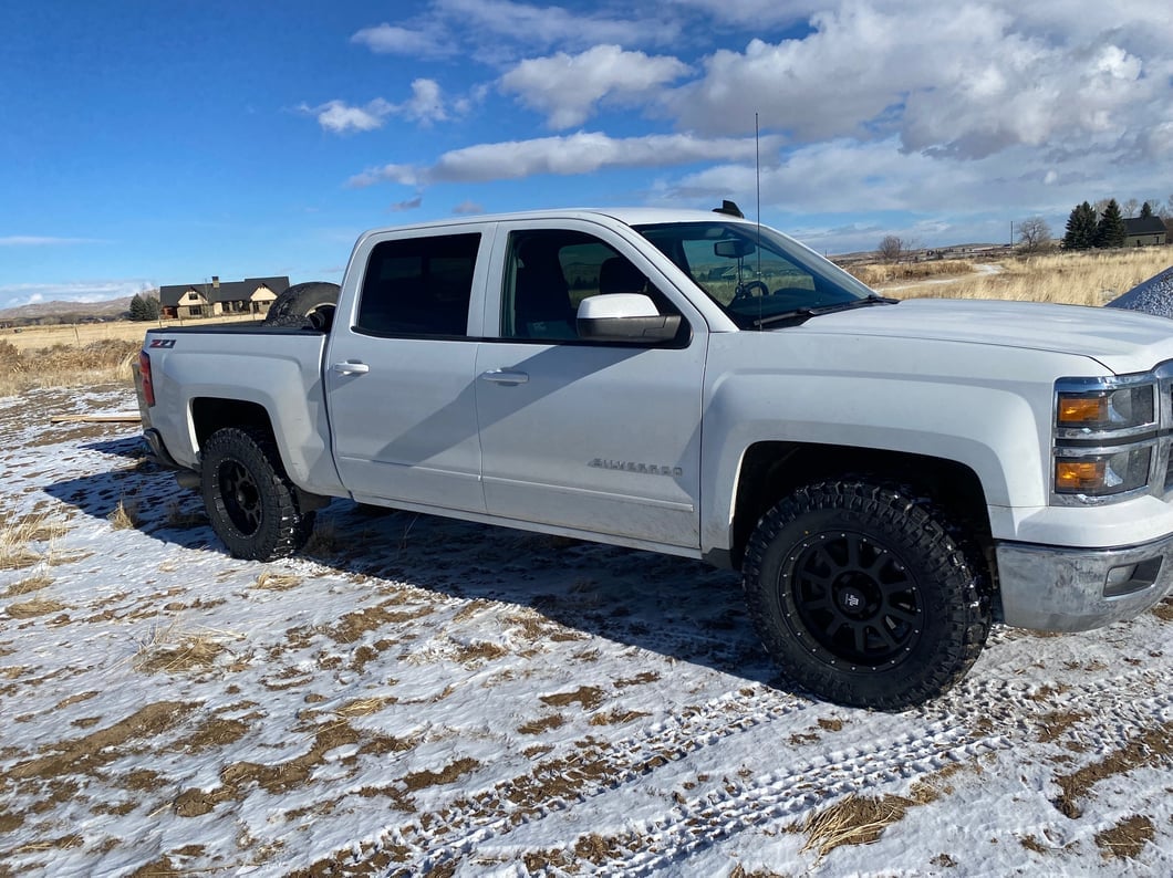 Mammoth 10 Hole Satin Black 6-Lug Wheel; 18x9; 0mm Offset (14-18 Silverado 1500)
