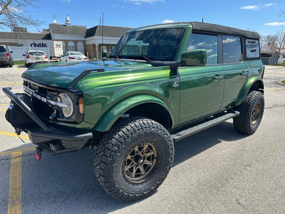 Mammoth Split 16 Satin Bronze 6-Lug Wheel; 17x9; -12mm Offset (21-25 Bronco, Excluding Raptor)