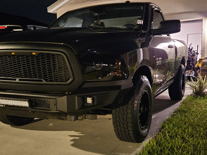 Mammoth 12 Hole Satin Black 5-Lug Wheel; 17x9; -6mm Offset (09-18 RAM 1500)