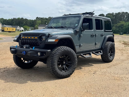 Mammoth Madness Matte Black Wheel; 18x9; -6mm Offset (18-25 Jeep Wrangler JL)