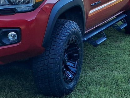 Mammoth Goliath Satin Black 6-Lug Wheel; 17x9.5; -18mm Offset (16-23 Tacoma)