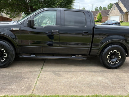 Mammoth Boss Satin Black Machined 6-Lug Wheel; 20x9; -6mm Offset (04-08 F-150)