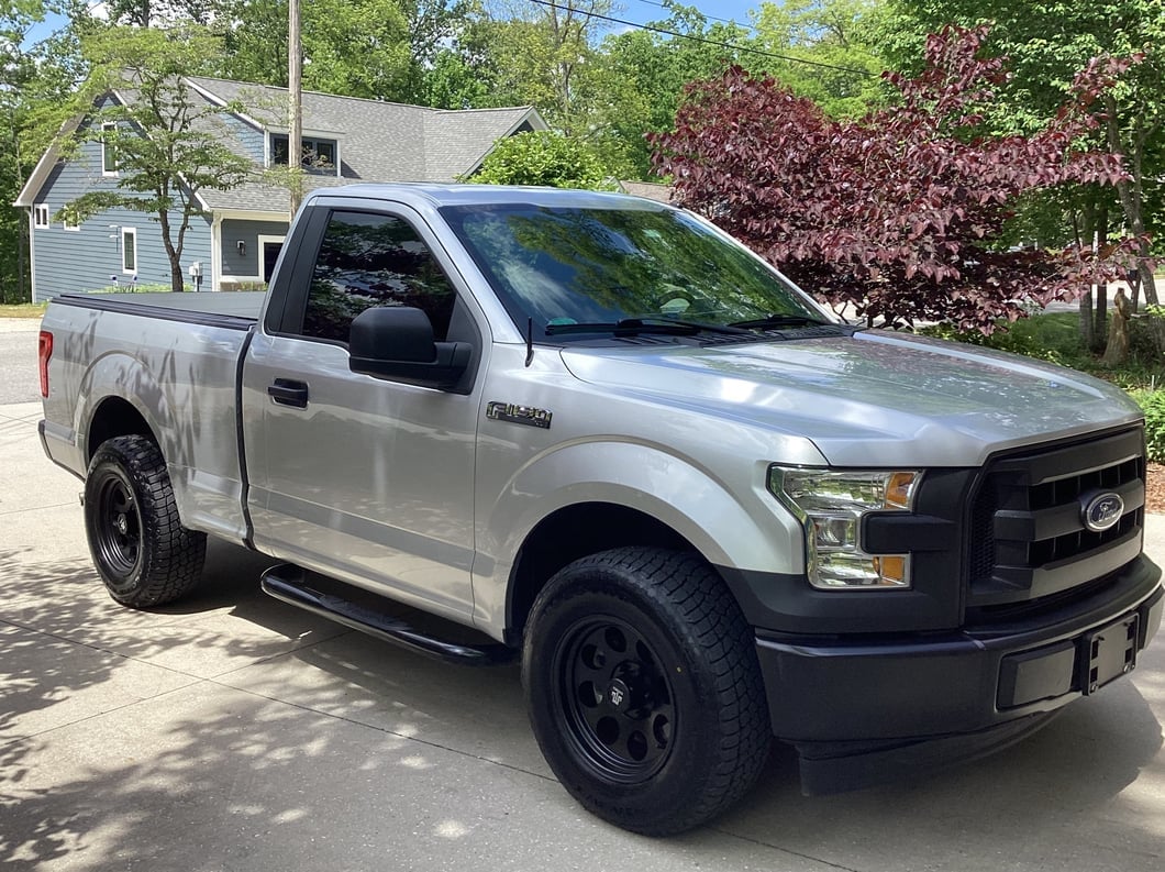 Mammoth 8 Aluminum Matte Black 6-Lug Wheel; 17x9; -6mm Offset (15-20 F-150)
