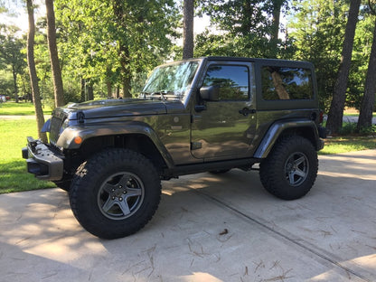 Mammoth Boulder Charcoal Wheel; 17x9; -6mm Offset (07-18 Jeep Wrangler JK)