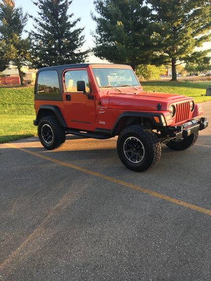 Mammoth Type 88 Black Wheel; 16x8; 0mm Offset (97-06 Jeep Wrangler TJ)