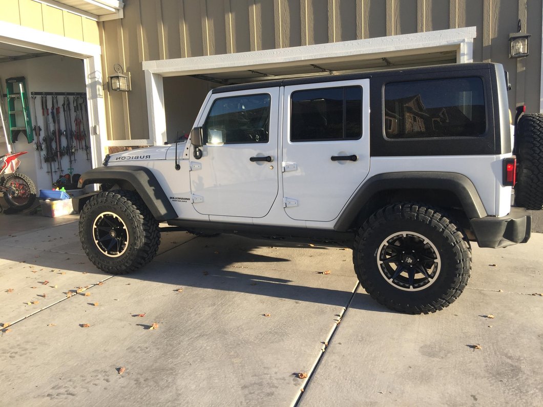 Mammoth Type 88 Black Wheel; 17x9; -6mm Offset (07-18 Jeep Wrangler JK)