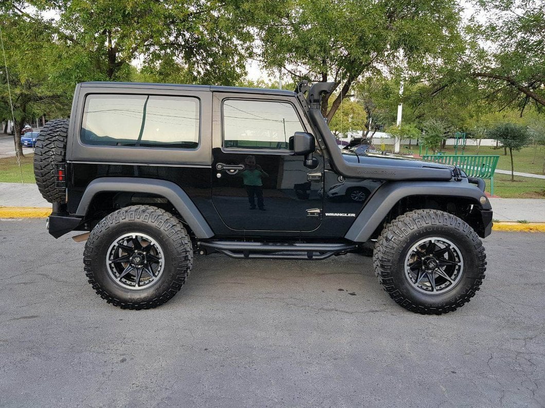 Mammoth Type 88 Black Wheel; 17x9; -6mm Offset (07-18 Jeep Wrangler JK)