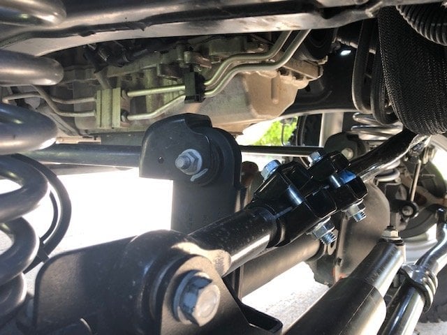 Mammoth Front Adjustable Track Bar (07-18 Jeep Wrangler JK)