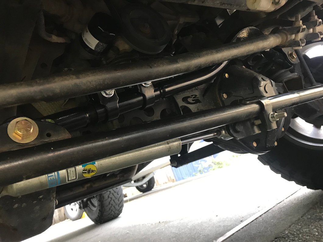 Mammoth Front Adjustable Track Bar (07-18 Jeep Wrangler JK)
