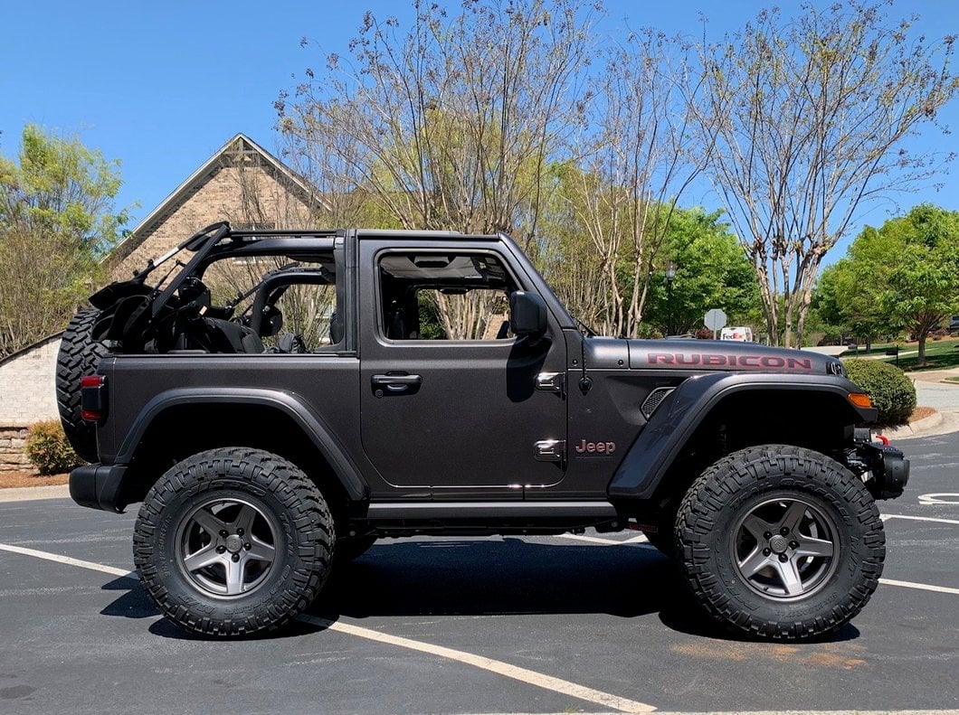 Mammoth Boulder Charcoal Wheel; 17x9; -6mm Offset (18-25 Jeep Wrangler JL)