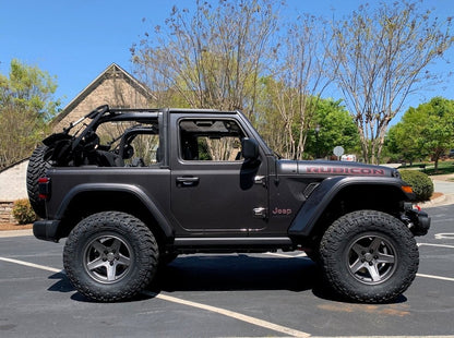 Mammoth Boulder Charcoal Wheel; 17x9; -6mm Offset (18-25 Jeep Wrangler JL)