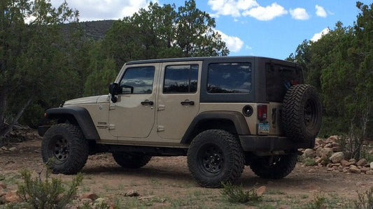 Mammoth 8 Steel Black Wheel; 17x9; -6mm Offset (07-18 Jeep Wrangler JK)