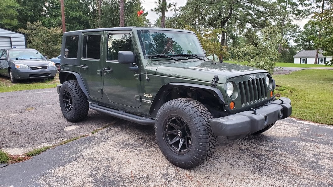 Mammoth Type 88 Matte Black Wheel; 17x9; -6mm Offset (07-18 Jeep Wrangler JK)