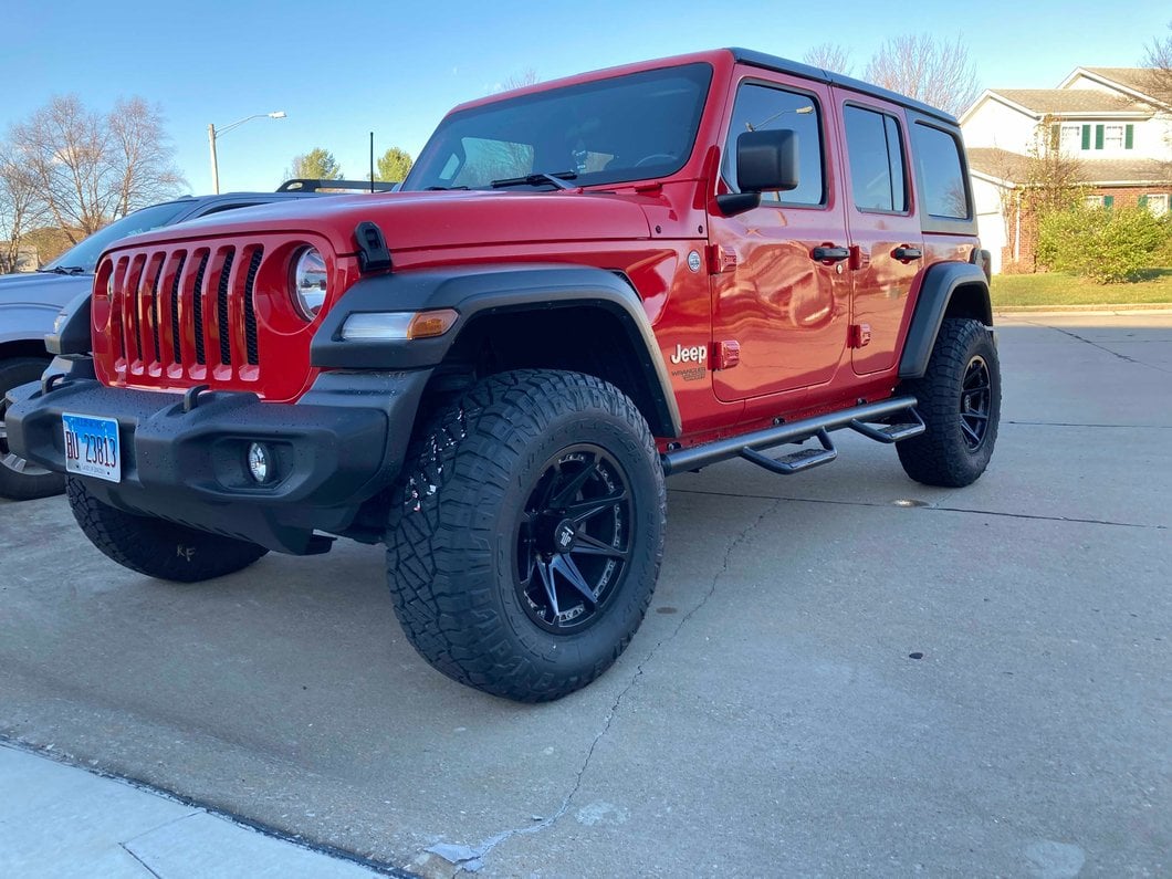 Mammoth Type 88 Matte Black Wheel; 17x9; -6mm Offset (18-25 Jeep Wrangler JL)