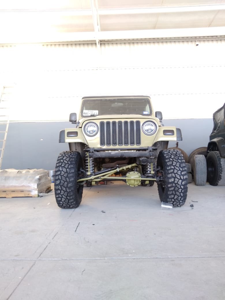 Mammoth General Matte Black Wheel; 16x8; 0mm Offset (87-95 Jeep Wrangler YJ)