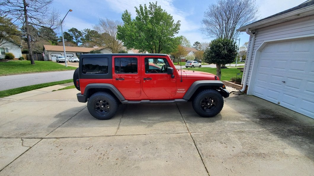 Mammoth 8 Aluminum Matte Black Wheel; 17x9; -6mm Offset (07-18 Jeep Wrangler JK)