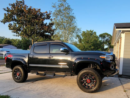 Mammoth 1.50-Inch Billet 6-Lug Wheel Spacers; Black (05-15 Tacoma Pre Runner; 05-15 4WD Tacoma; 16-23 Tacoma)