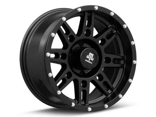 Mammoth Vader Beadlock Matte Black 6-Lug Wheel; 17x9; -6mm Offset (07-14 Tahoe)