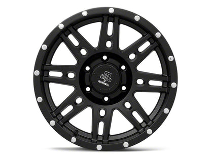 Mammoth Vader Beadlock Matte Black 6-Lug Wheel; 17x9; -6mm Offset (23-25 Canyon)