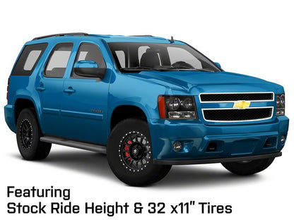 Mammoth 12-Hole Satin Black 6-Lug Wheel; 17x8.5; 0mm Offset (07-14 Tahoe)