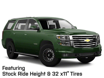 Mammoth 12-Hole Satin Black 6-Lug Wheel; 17x8.5; 0mm Offset (15-20 Tahoe)